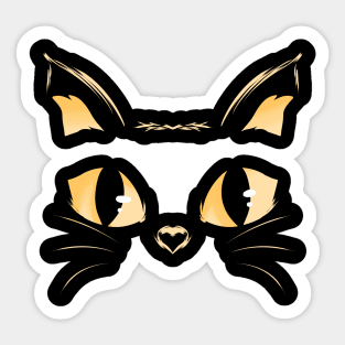 I am a cat meow, im a cat meow Costume for Sticker